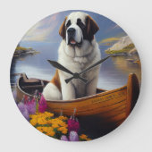 Saint Bernard op een peddel: Een Schilderachtig av Grote Klok (Voorkant)