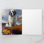 Saint Bernard op een peddel: Een Schilderachtig av Kaart (Binnen)