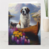Saint Bernard op een peddel: Een Schilderachtig av Kaart (Voorkant)