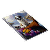 Saint Bernard op een peddel: Een Schilderachtig av Notitieboek (Rechterzijde)