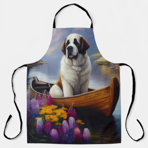 Saint Bernard op een peddel: Een Schilderachtig av Schort