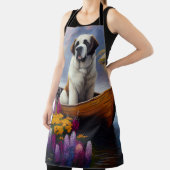 Saint Bernard op een peddel: Een Schilderachtig av Schort (Insitu)