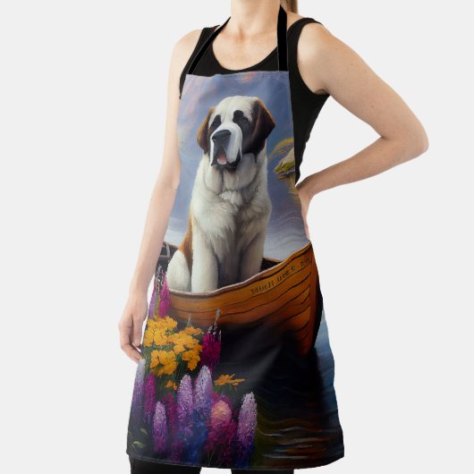 Saint Bernard op een peddel: Een Schilderachtig av Schort (Insitu)