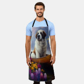 Saint Bernard op een peddel: Een Schilderachtig av Schort (Gedragen)