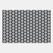 Saint Bernard Painting - Cute Original Dog Art Inpakpapier Vel (Voorkant 3)