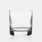 Saint Bernard Painting - Cute Original Dog Art Whisky Glas (Links)