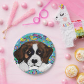 Saint Bernard Papieren Bordje (Feest)