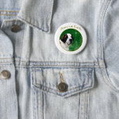 Saint Bernard Peace Ronde Button 5,7 Cm (In situ)