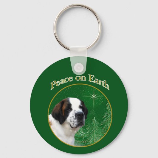 Saint Bernard Peace Sleutelhanger (Voorkant)