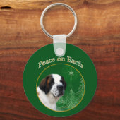 Saint Bernard Peace Sleutelhanger (Voorkant)