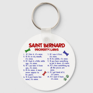 SAINT BERNARD Property Laws 2 Sleutelhanger