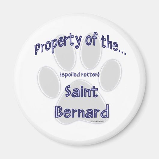 Saint Bernard Property - Magneet (Voorkant)