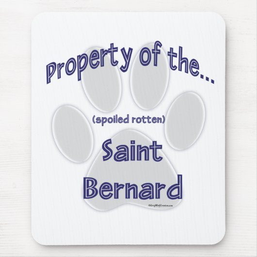 Saint Bernard Property Muismat (Voorkant)