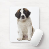 Saint Bernard Puppy Dog Love St. Bernard Muismat (Met muis)