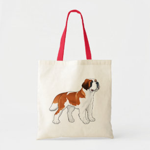 Saint Bernard Puppy Hondenliefde Hond Tote Bag