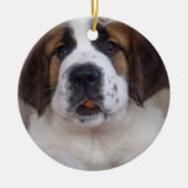 Saint Bernard Puppy Ornament (Voorkant)