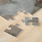 Saint Bernard Puppy Painting Legpuzzel (Zijkant)