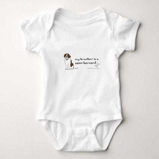 saint bernard romper (Voorkant)