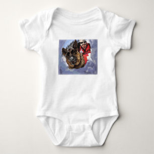 Saint Bernard Search and Rescue Art Romper
