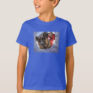 Saint Bernard Search and Rescue Art T-shirt