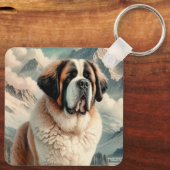 Saint Bernard Sleutelhanger (Achterkant)
