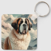 Saint Bernard Sleutelhanger (Achterkant)