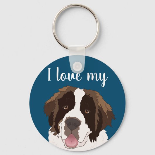  Saint Bernard Sleutelhanger (Voorkant)