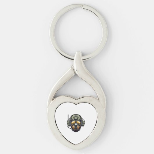 Saint Bernard Sleutelhanger (Voorkant)