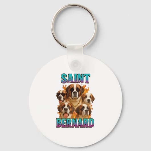 Saint Bernard  Sleutelhanger (Voorkant)