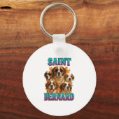 Saint Bernard  Sleutelhanger (Voorkant)