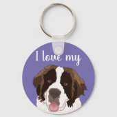  Saint Bernard Sleutelhanger (Voorkant)