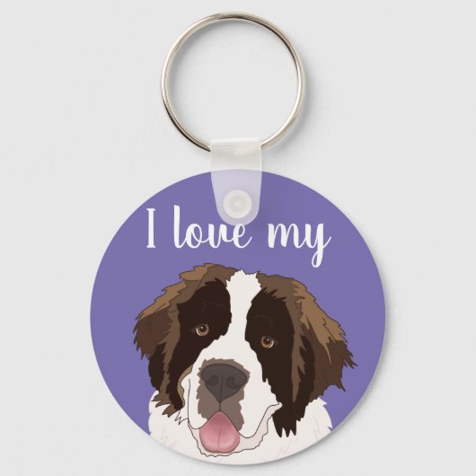  Saint Bernard Sleutelhanger (Voorkant)