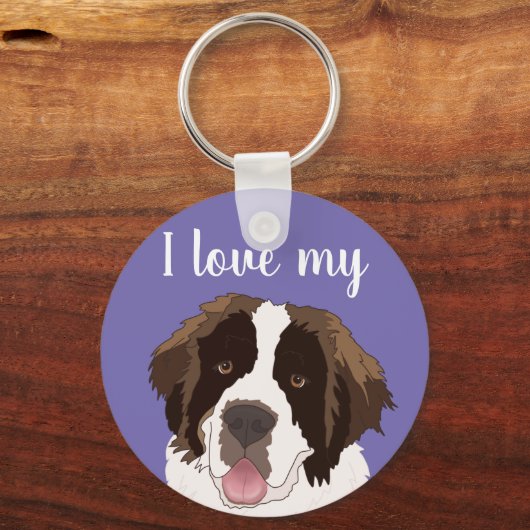  Saint Bernard Sleutelhanger (Voorkant)