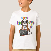 Saint Bernard - Slobbers' Kinder T-Shirt