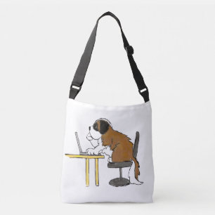 Saint Bernard - Slobbers School Bag Crossbody Tas