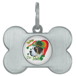Saint Bernard St Patricks Huisdieren Naamplaatje