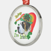 Saint Bernard St Patricks Metalen Ornament (Links)