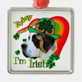 Saint Bernard St Patricks Metalen Ornament