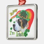 Saint Bernard St Patricks Metalen Ornament (Links)