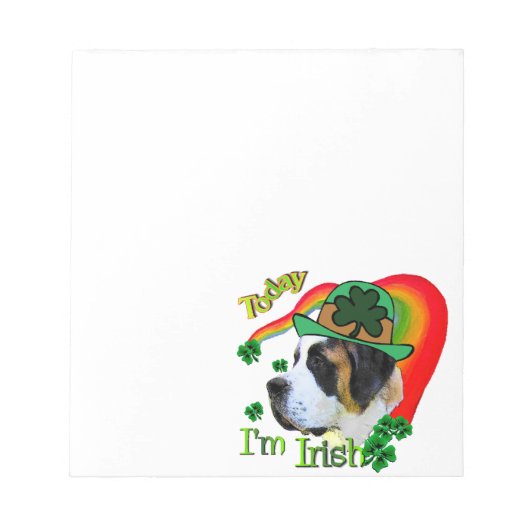 Saint Bernard St Patricks Notitieblok (Voorkant)