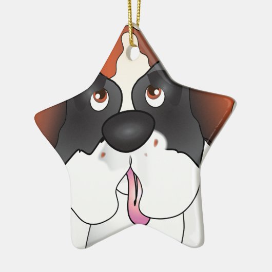 Saint Bernard Star Ornament (Links)