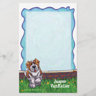 Saint Bernard Stationery Briefpapier