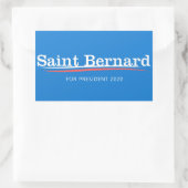 Saint Bernard-Sticker Rechthoekige Sticker (Tas)