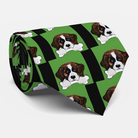 Saint Bernard Stropdas (Opgerold)