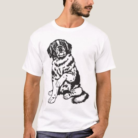 saint bernard t-shirt (Voorkant)