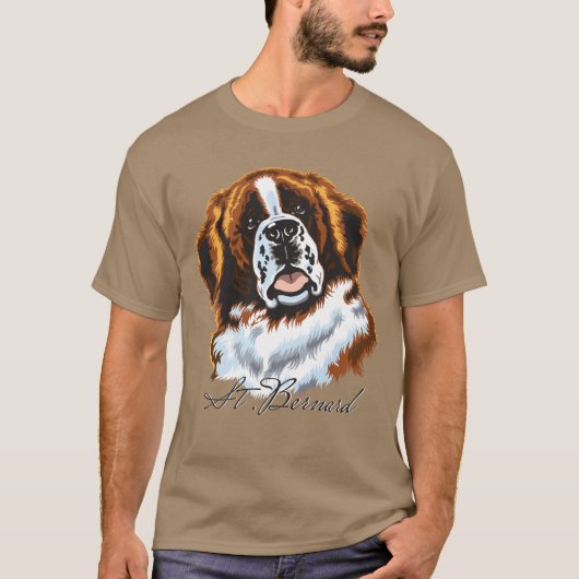 saint bernard t-shirt (Voorkant)