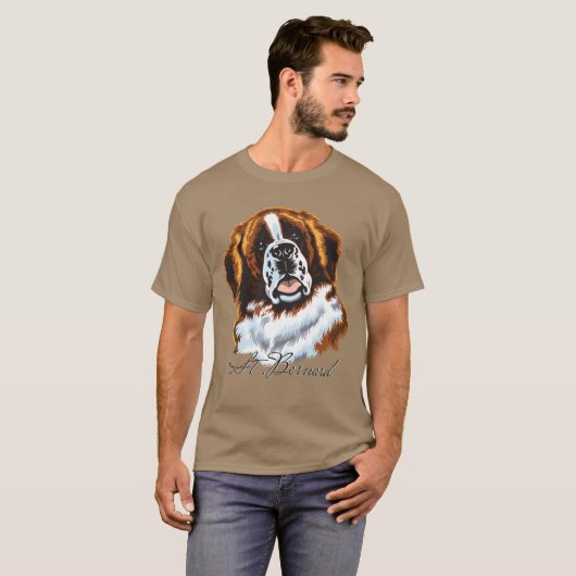 saint bernard t-shirt (Voorkant volledig)