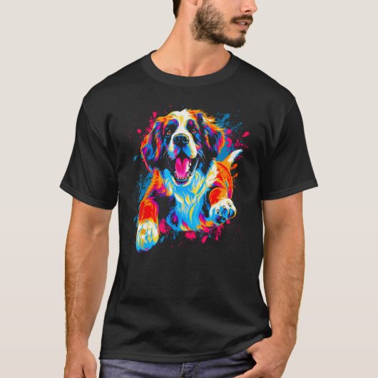 Saint Bernard T-shirt (Voorkant)