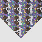 Saint Bernard Tissuepapier (Detail)