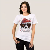 Saint Bernard  Tri-Blend Shirt (Voorkant volledig)